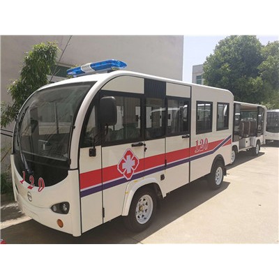 武汉电动救护车，病人转运车，电动医疗担架车