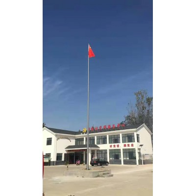 宁波手工艺旗杆，宁波设计18米旗杆，宁波天一广场旗杆旗帜