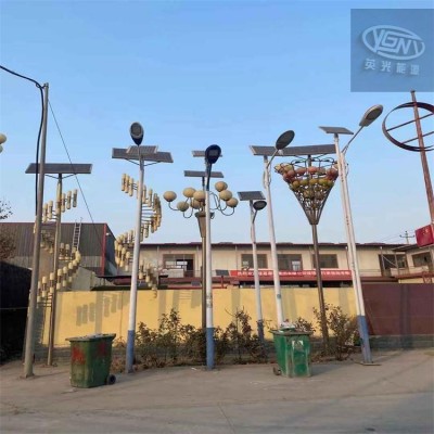 北京通州 4米太阳能灯杆30瓦 海螺臂