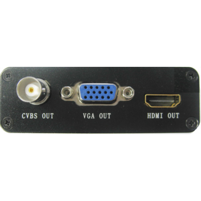 AHD转CVBS/VGA/HDMI高清视频转换器