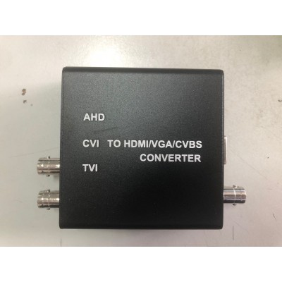 TVI CVI AHD转HDMI/VGA/BNC 转换器