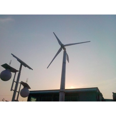 5kw风力发电机足功率新型转轴式偏航保护的风机