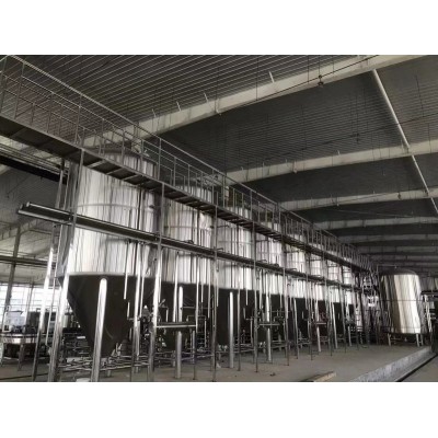江苏啤酒厂自动化啤酒酿酒设备年产10万吨大型啤酒设备厂家