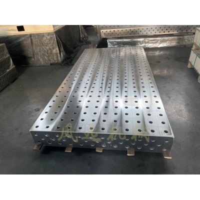 三维铸铁焊接平台 多孔柔性焊接工作平台