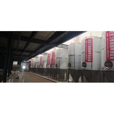 鹤岗啤酒厂酿酒设备 10吨自动化精酿啤酒设备