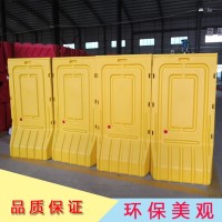 广州城建项目施工隔离水马围挡 5公斤重注水塑料水马护栏